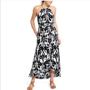 Athleta | Ikat Bloom Halter Maxi Dress